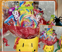 SMILEY FACE CANDY VASE