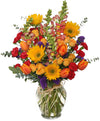 Harvest Moon Floral Arrangement